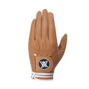 AGEUMGV01CM22 [（M） TWO LINE GLOVE CAMEL ）メンズツーライングローブ（左手）キャメル]