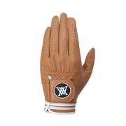 AGEUMGV01CM24 [（M） TWO LINE GLOVE CAMEL 24 メンズツーライングローブ（左手）キャメル]
