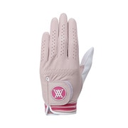 AGEUWGV02PI20 [（W） THUMB COMBI GLOVE PINK 20 ウィメンズサムコンビグローブ（左手）ピンク]