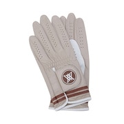 AGEUWGV03BE18 [（W） THUMB COMBI GLOVE （PAIR） BEIGE 18 ウィメンズサムコンビグローブ（両手）]