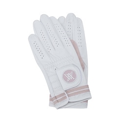 AGEUWGV03WH19 [（W） THUMB COMBI GLOVE （PAIR） WHITE 19 ウィメンズサムコンビグローブ（両手）]