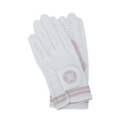 AGEUWGV03WH19 [（W） THUMB COMBI GLOVE （PAIR） WHITE 19 ウィメンズサムコンビグローブ（両手）]