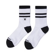 AGEUWSC03WHF [（W） DOUBLE BLOCK SOCKS WHITE F ウィメンズダブルブロックソックス]