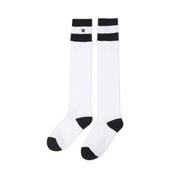 AGEUWSC05WHF [（W） THREE-TONE KNEE SOCKS WHITE F ウィメンズ3トーンニーソックス]