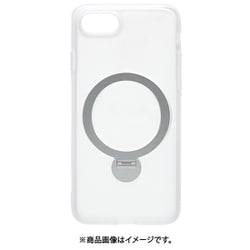 8044IP247HPMWH [iPhone SE（第3世代）/SE（第2世代）/8用 ZEROSAFE ハイブリッドケース TPU×PC 360°回転 Magsafeリング付き フロストホワイト]