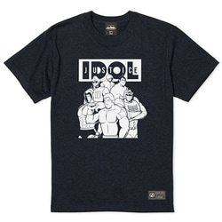 KMC キン肉マン Tシャツ アイドル6 ダークヘザーネイビー Lサイズ