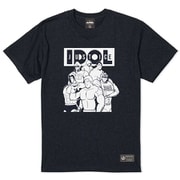 KMC キン肉マン Tシャツ アイドル6 ダークヘザーネイビー XLサイズ