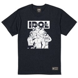 KMC キン肉マン Tシャツ アイドル6 ダークヘザーネイビー XXLサイズ