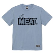 KMC キン肉マン Tシャツ MEAT LOGO アシッドブルー Mサイズ