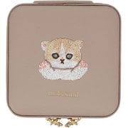 MD46844 [mofusand アクセサリーケース<ベージュ> mofusandヘアアクセサリーシリーズ]