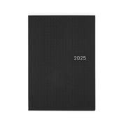 2025年1月始まり ほぼ日手帳 2025 HON A5 英語版 ペーパーシリーズ/ブラックギンガム