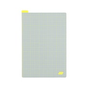 ほぼ日の下敷き アイスグレー×イエロー オリジナルサイズ用