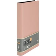 2025年 手帳 A5 1月始まり マンスリー ジウリスダイアリー ライトピンク FD290-25-38