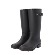 lb8121 [ベルト付きロング丈レインブーツ S（22.5～23cm） ブラック]