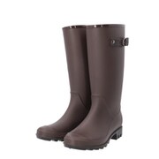 lb8121 [ベルト付きロング丈レインブーツ S（22.5～23cm） ブラウン]