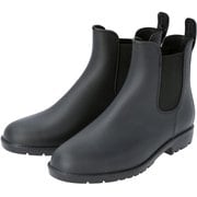 yusidegoarain [サイドゴアレインブーツ L(24.0-24.5cm) BLACK]