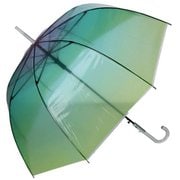 mygradepoe60 [29230 グラデーションビニール傘 60cm 長傘 ミント]