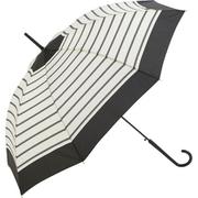 11610 amusant sous la pluie 60cmBJ 耐風 スリム 長傘 耐風傘 ツインボーダーBK my8slim