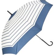 my8slim [11610 amusant sous la pluie 60cmBJ 耐風 スリム 長傘 耐風傘 ツインボーダーNV]