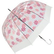 29200 amusant sous la pluie バードケージ プラスチック傘 65cm 長傘 フラワーRDxWH mybirdgacage