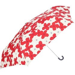 14850 amusant sous la pluie 耐風折りたたみ傘 55cm 折りたたみ傘 フラワープリントRD 4mytaifumini55