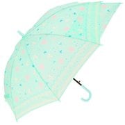 mybackjunior3 [24710 ジュニア 伸びる傘 55cm 長傘 プリンセスMINT]