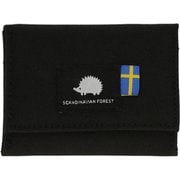 251agbb128 [SCANDINAVIAN FOREST スカンジナビアンフォレスト コーデュラ三つ折りウォレット 三つ折ウォレット ブラック]
