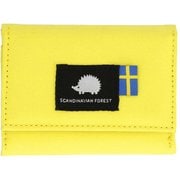 251agbb128 [SCANDINAVIAN FOREST スカンジナビアンフォレスト コーデュラ三つ折りウォレット 三つ折ウォレット イエロー]