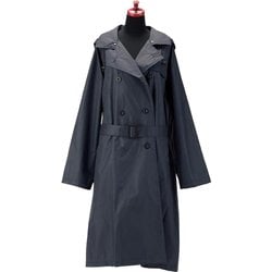 52200 トレンチレインコート レインコート ブラック mytrenchcoat