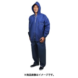 EVAレインパーカスーツ LLサイズ ネイビー evarainsuit