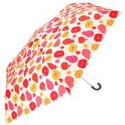 3mytaifumini55 [14580 amusant sous la pluie 耐風折りたたみ傘 55cm 折傘55cm 14580.フルーツレッド]