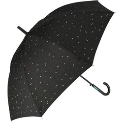 amusant sous la pluie 60cm 耐風長傘 10mm 17110.スターダスト ブラック mytaifu10