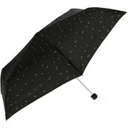 mytaifumini55 [amusant sous la pluie 耐風折りたたみ傘 55cm 14110.スターダスト ブラック]