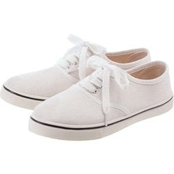 ym62500 [スニーカー 紐あり LL(24.5-25.0cm) IVORY]