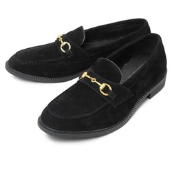 glabella GOLD BIT LOAFER L(約27cm-27.5cm) BLACK-S glbt077