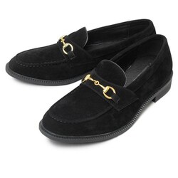 寄付　対象　グラベラ　スエード　ローファー　革　ゴールド　スエード　S　25.5 ヨドバシ.com - グラベラ glabella glabella GOLD BIT LOAFER S
