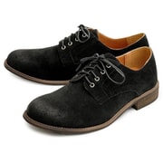 glbt132 [glabella LACEUP BABOUCHE L(27.0-27.5cm) BLACK-S(スエード)]