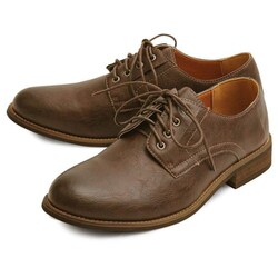 glbt132 [glabella LACEUP BABOUCHE M(26.0-26.5cm) DARKBROWN(スムース)]