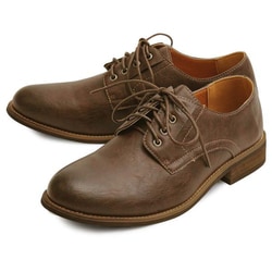 glbt132 [glabella LACEUP BABOUCHE S(25.0-25.5cm) DARKBROWN(スムース)]
