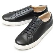 GLBT-178 glabella Split Leather Sneakers Lサイズ(27.0-27.5cm) BLACK glbt178
