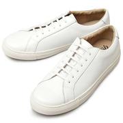 GLBT-178 glabella Split Leather Sneakers Mサイズ(26.0-26.5cm) WHITE glbt178