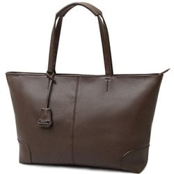 no647 [REGiSTA Split Leather Tote Bag バッグ DARKBROWN]