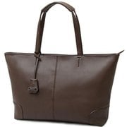 no647 [REGiSTA Split Leather Tote Bag バッグ DARKBROWN]