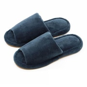 microslippers [AAAA1101NV 洗えるマイクロファイバースリッパ Lサイズ(25～27cm) ネイビー]