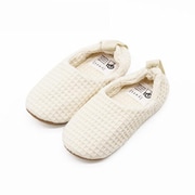 yorikids2 [AAAA22902IV 洗えるスリッパyoriバブーシュ キッズサイズ 約17～19cm バニラ]