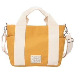 katoen2waybag [2404231 KATOEN カトゥーン 2WAYショルダーバッグ ショルダーバッグ マスタード]