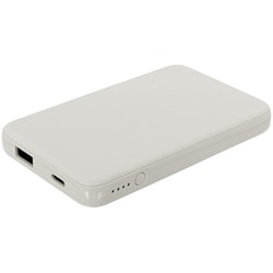 モバイルバッテリー 5000mAh ミストグレー OWL-LPB5012-MGY