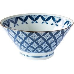 反型 丼 ボウル 約19cm 花七宝 89-103