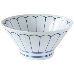 反型 丼 ボウル 約19cm 菊線 89-104