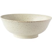 丸型 ラーメン丼 鉢 ボウル 約19.5cm 伊賀マット 白 81-201